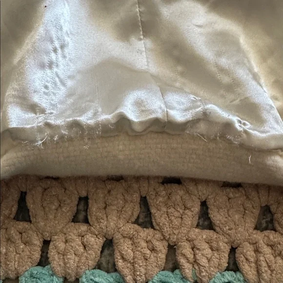 Cream White Wool Heavy Warm Peacoat Coat Jacket Womans sz Small - Picture 11 of 11